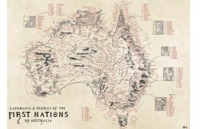 First Nations & Languages of Australia Map